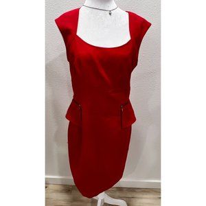 LONDON TIMES RED DRESS